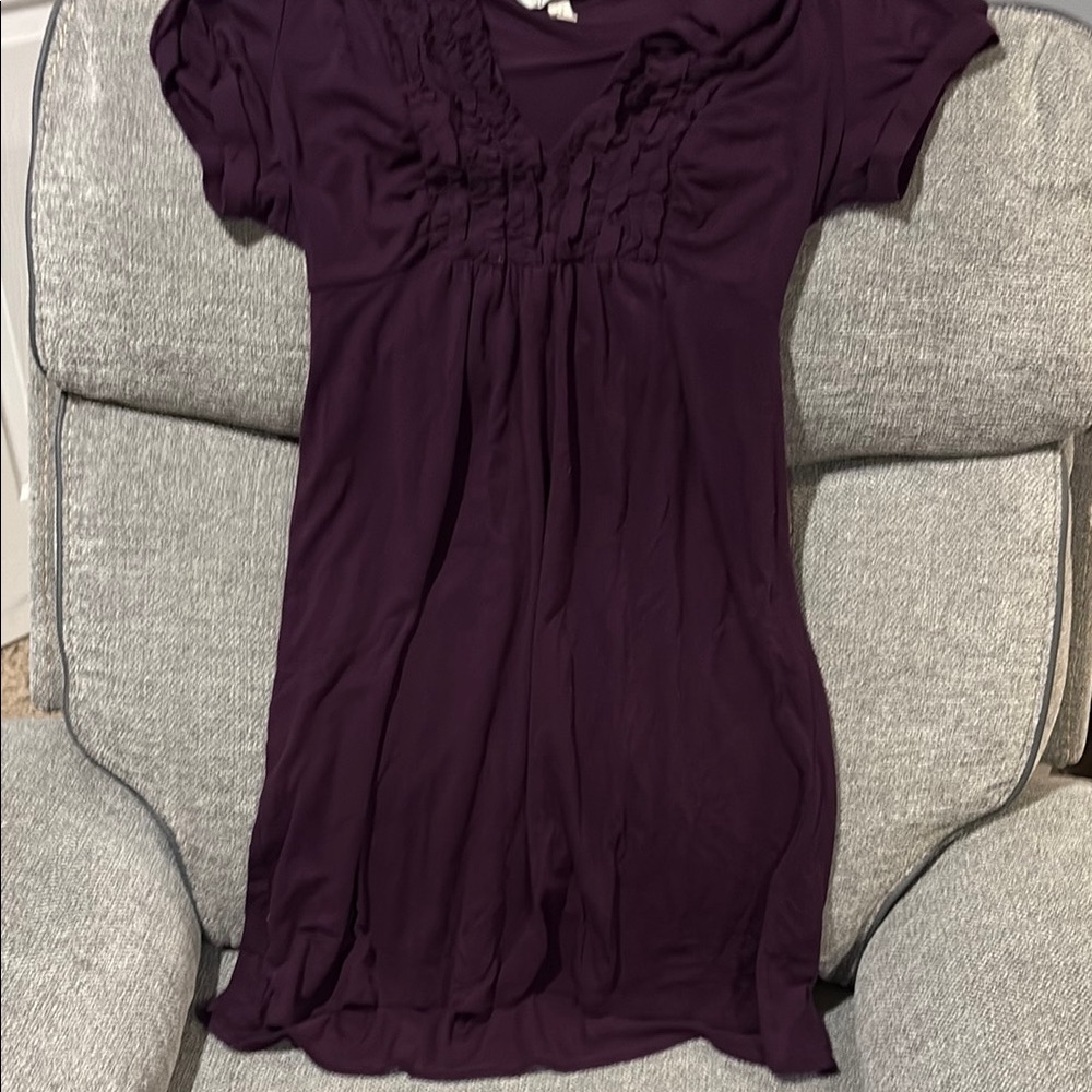 Women's Purple knit dress